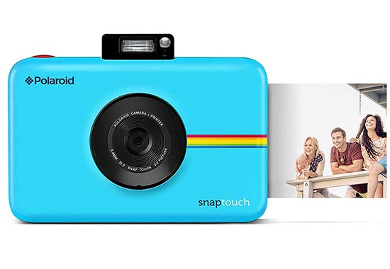 Polaroid Instant digitale Touch Snap stampa schermo LCD della fotocamera-nero. 